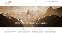 Desktop Screenshot of kaliberadviseurs.nl